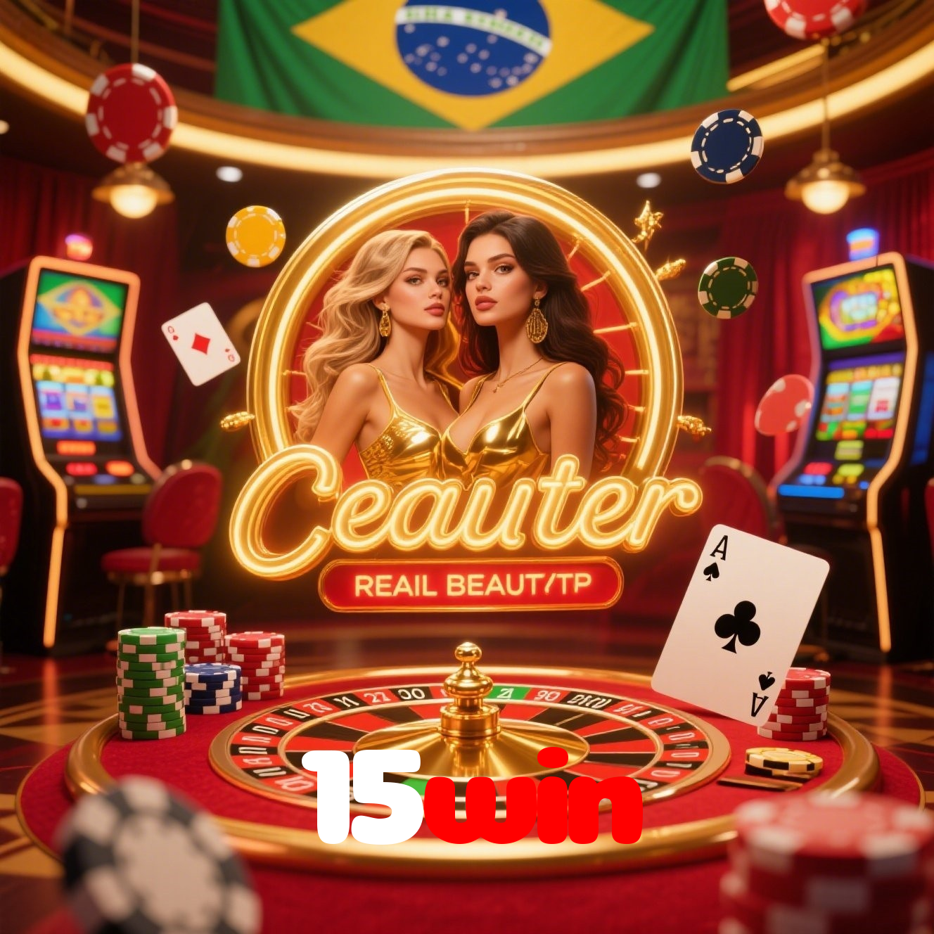 Explore a Diversão das Slots no 15win